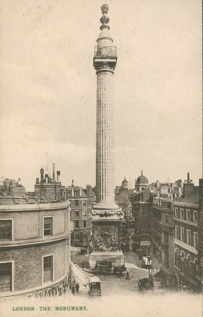 Le Monument, Londres - English Photographer