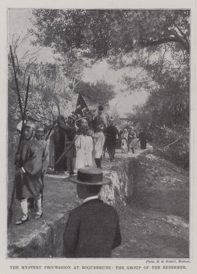 La procession mystérieuse à Roquebrune, le groupe du Rédempteur - English Photographer
