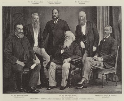 La Convention nationale australienne à Sydney, un groupe de premiers ministres - English Photographer