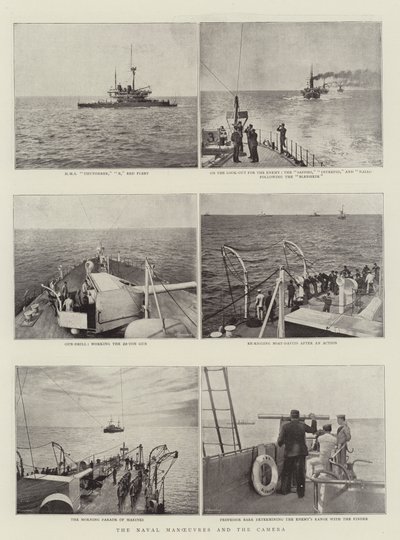 Les manœuvres navales et la caméra - English Photographer