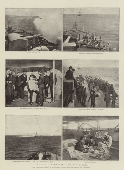 Les manœuvres navales et la caméra - English Photographer