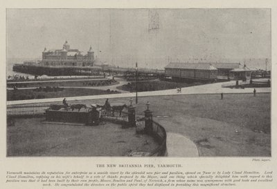 Le nouveau Britannia Pier, Yarmouth - English Photographer
