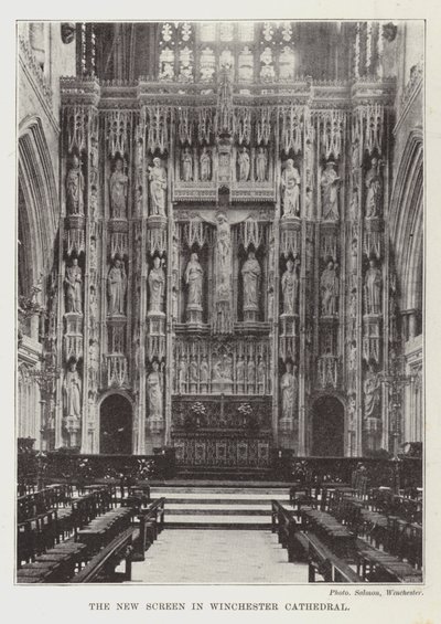 Le nouvel écran de la cathédrale de Winchester - English Photographer