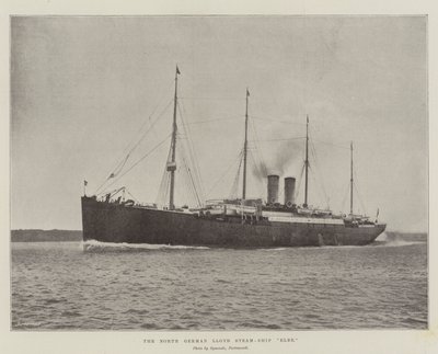 Le paquebot Elbe de la North German Lloyd - English Photographer