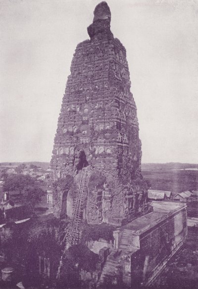 La Vieille Tour, Buddh Gaya, avant restauration - English Photographer