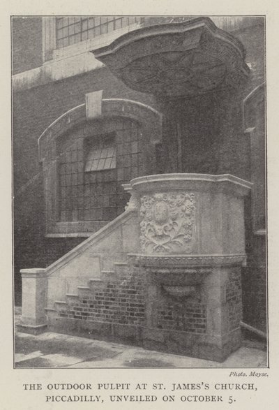 La chaire extérieure de l
