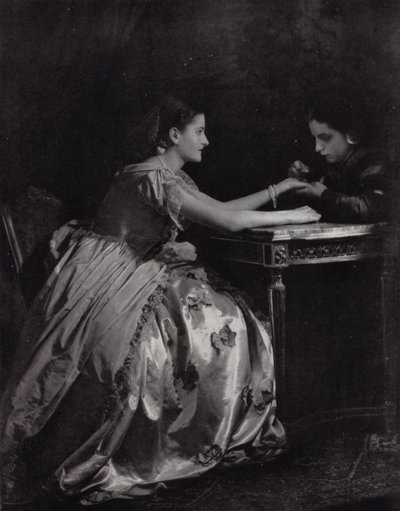 Le chiromancien (photo n/b) - English Photographer
