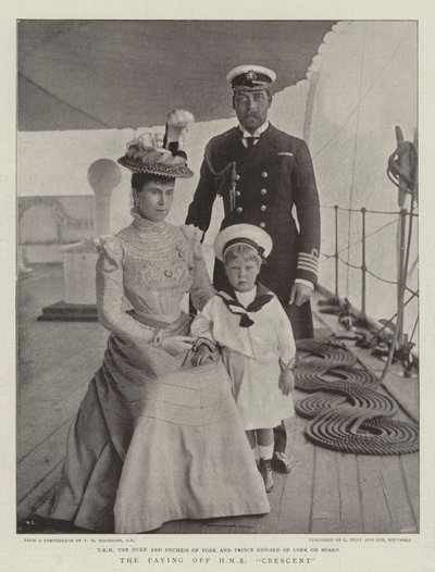 Le paiement du HMS Crescent - English Photographer
