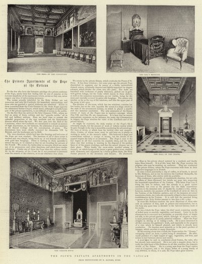 Les appartements privés du Pape au Vatican - English Photographer