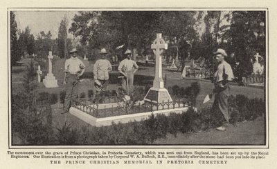 Le mémorial du prince Christian au cimetière de Pretoria - English Photographer