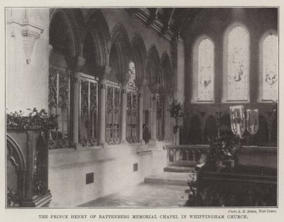 La chapelle commémorative du prince Henry de Battenberg dans l