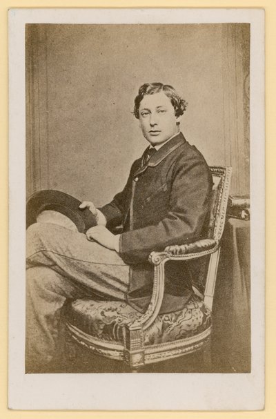Le Prince de Galles, futur roi Édouard VII - English Photographer