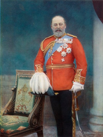 Le Prince de Galles, futur roi Édouard VII - English Photographer