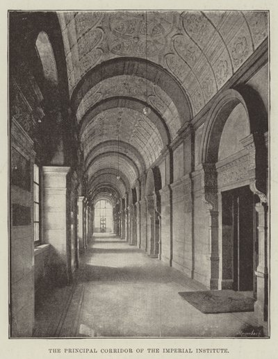 Le corridor principal de l