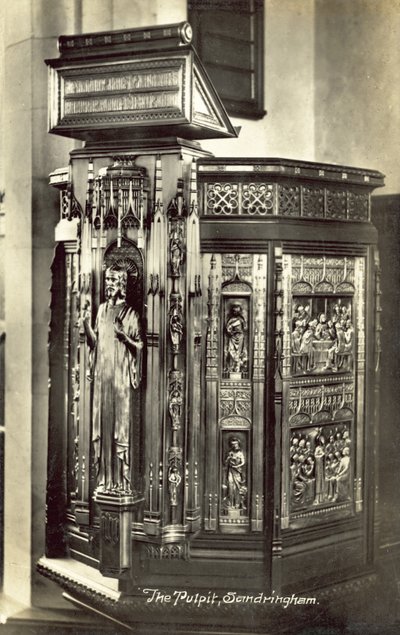La chaire, église Sainte-Marie-Madeleine, Sandringham - English Photographer