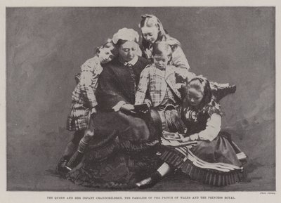 La Reine et ses Petits-Enfants, les Familles du Prince de Galles et de la Princesse Royale - English Photographer
