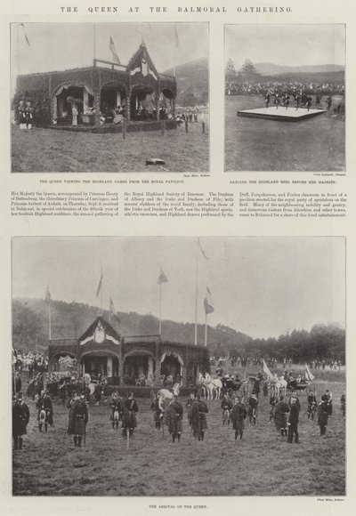 La reine au rassemblement de Balmoral - English Photographer
