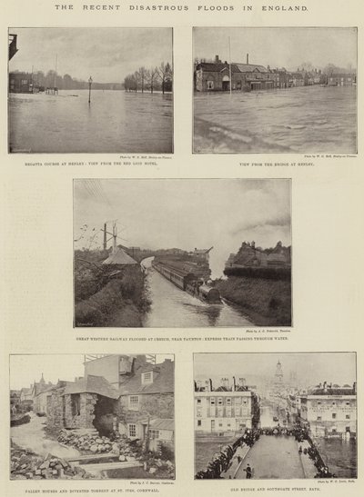 Les récentes inondations désastreuses en Angleterre - English Photographer