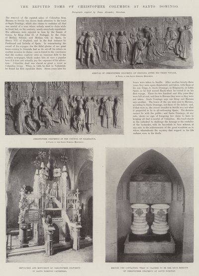 La tombe présumée de Christophe Colomb à Saint-Domingue - English Photographer
