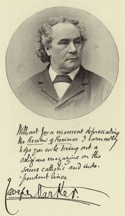 Le révérend Joseph Parker, DD - English Photographer