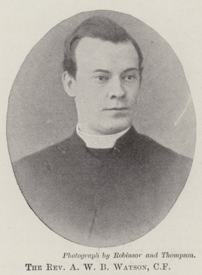 Le révérend A W B Watson, CF - English Photographer