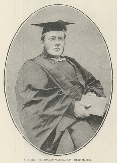 Le révérend Dr Edmond Warre, DD, directeur - English Photographer