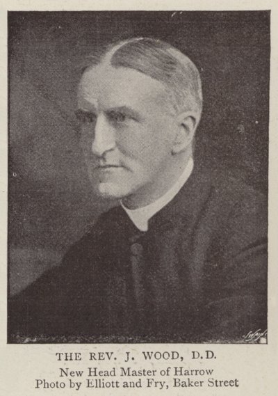 Le Révérend J Wood, DD - English Photographer