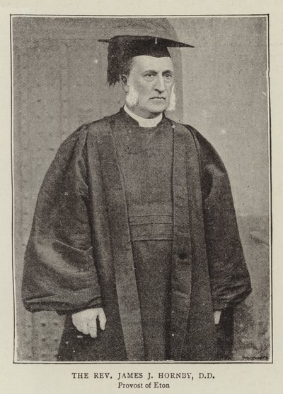 Le révérend James J Hornby, DD - English Photographer
