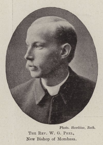 Le révérend W G Peel, nouvel évêque de Mombasa - English Photographer