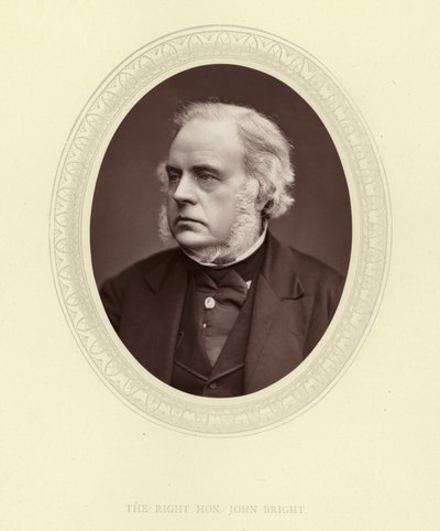 Le Très Hon. John Bright - English Photographer