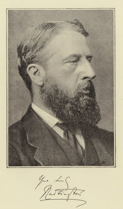 Le Très Honorable Marquis de Hartington, MP - English Photographer