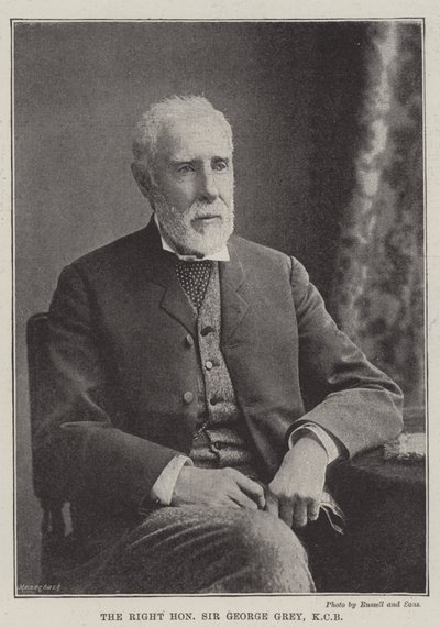 Le très honorable Sir George Grey, KCB - English Photographer