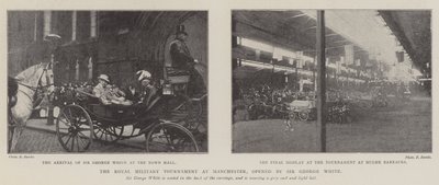 Le tournoi militaire royal à Manchester, ouvert par Sir George White - English Photographer