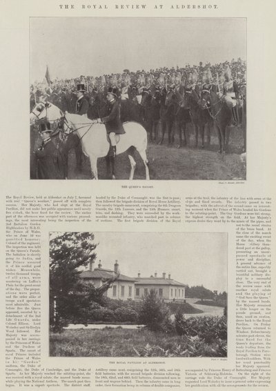 La revue royale à Aldershot - English Photographer