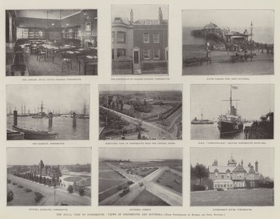 La visite royale à Portsmouth, vues de Portsmouth et Southsea - English Photographer