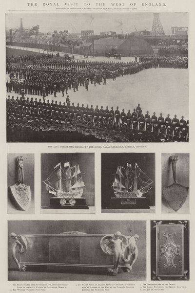 La visite royale dans l