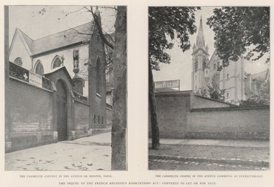 La suite de la loi française sur les associations religieuses, couvents à louer ou à vendre - English Photographer