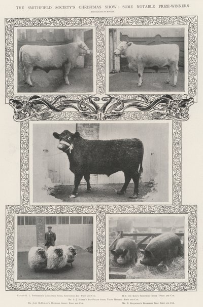 Le Christmas Show de la Smithfield Society, quelques lauréats notables - English Photographer