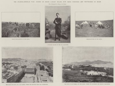 La guerre hispano-américaine, scènes sur l
