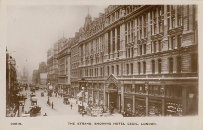 The Strand, Hotel Cecil, Londres - English Photographer