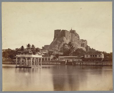 Le réservoir et le fort de roche à Trichinopoly - English Photographer
