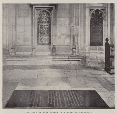 La tombe de Jane Austen dans la cathédrale de Winchester - English Photographer