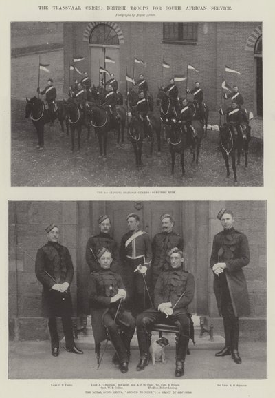 La crise du Transvaal, troupes britanniques pour le service en Afrique du Sud - English Photographer