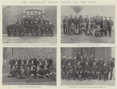 La crise du Transvaal, troupes pour le Cap - English Photographer