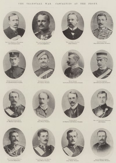 La guerre du Transvaal, pertes au front - English Photographer