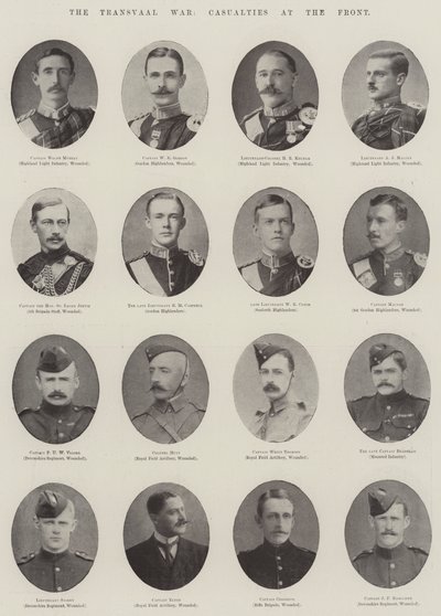 La guerre du Transvaal, pertes au front - English Photographer