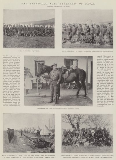 La guerre du Transvaal, défenseurs du Natal - English Photographer