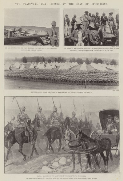 La guerre du Transvaal, scènes au siège des opérations - English Photographer