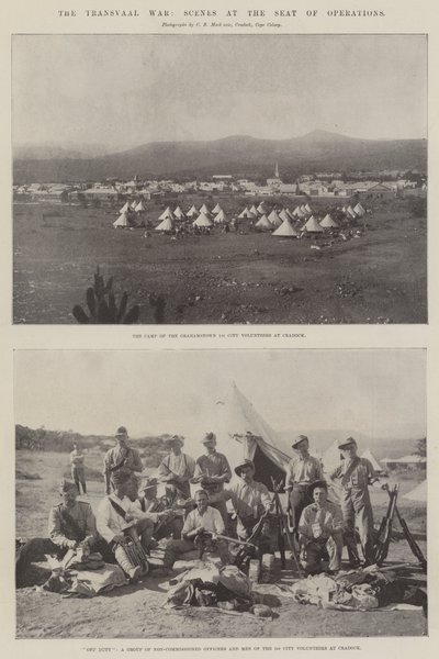 La guerre du Transvaal, scènes au siège des opérations - English Photographer