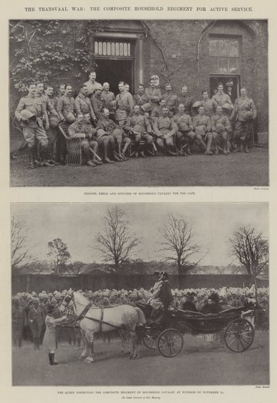 La guerre du Transvaal, le régiment composite de la maison pour le service actif - English Photographer